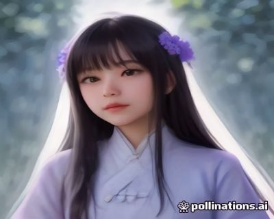 古典系洛丽塔少女手持阳伞，身着米白色与茶色系印花长裙，在欧式花园中散发成熟优雅气质
